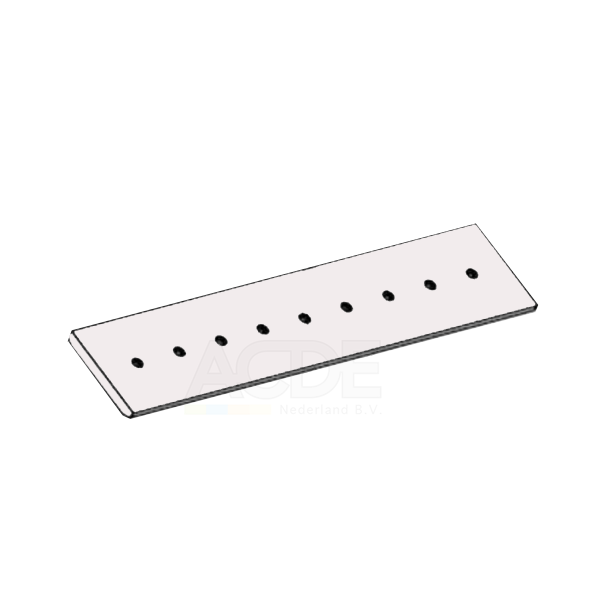 GVZ-S4000D.026 ACDE / Zijtveld  Onderschroefmes (2 stuks) S4000-D