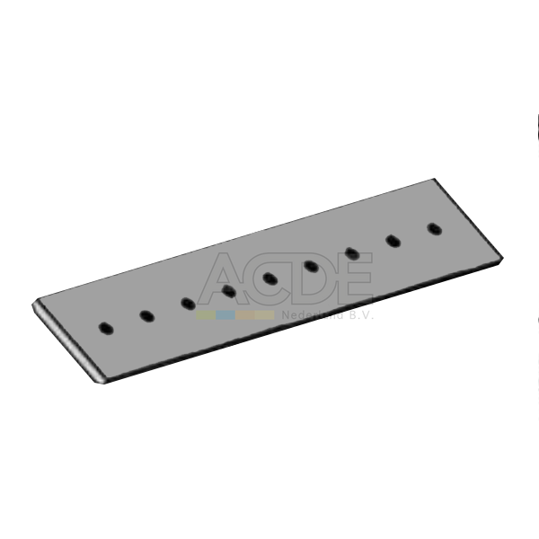 GVZ-S5000D.026 ACDE / Zijtveld  Onderschroefmes (2 stuks) S5000-D